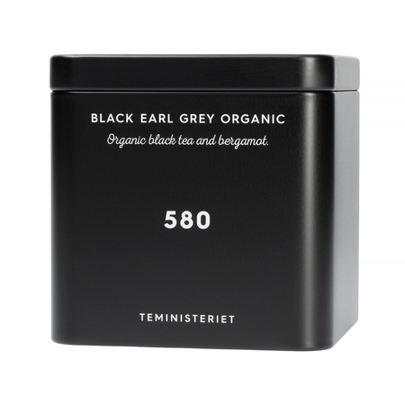 No. 580 Black Earl Grey Organic - Te & Kaffe